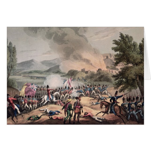Slag om Pombal, gegraveerd door Thomas Sutherland (Voorkant Horizontaal)