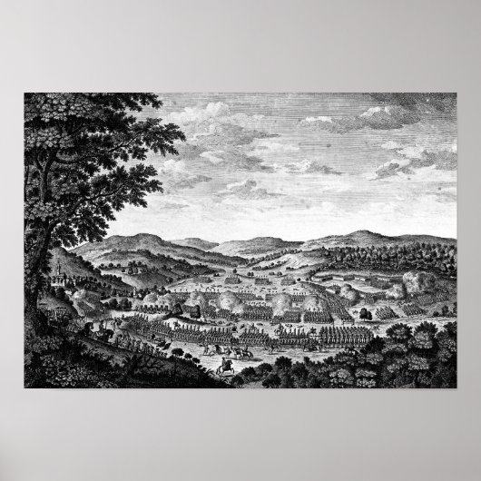 Slag om Reichenburg, 21 april 1757 Poster (Voorkant)