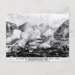 Slag om Sacramento Briefkaart