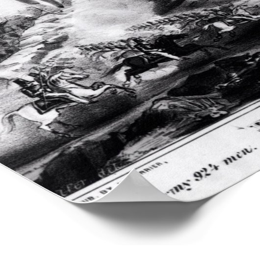 Slag om Sacramento Poster (Hoek)