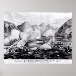 Slag om Sacramento Poster
