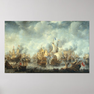 Slag om Scheveningen Poster