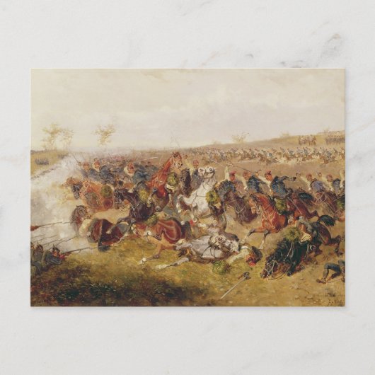 Slag om Schweinschaedel, 29 juli 1866 Briefkaart (Voorkant)