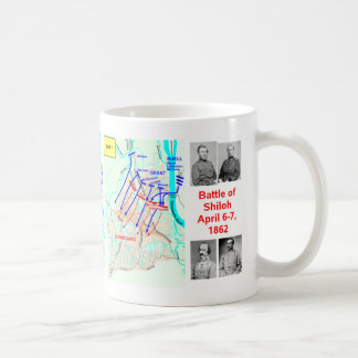 Slag om Shiloh-kaartbeker Koffiemok