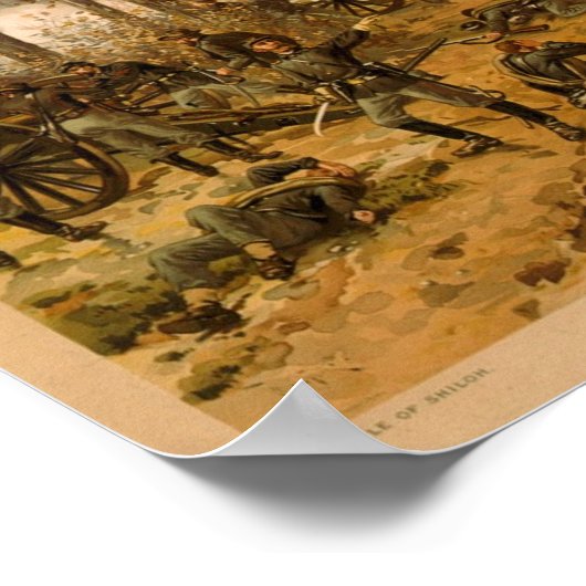 Slag om Shiloh Poster (Hoek)