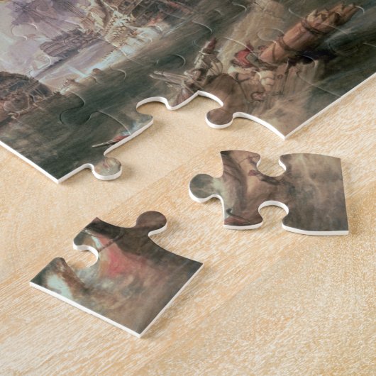 Slag om Trafalgar, 21 oktober 1805 Legpuzzel (Zijkant)