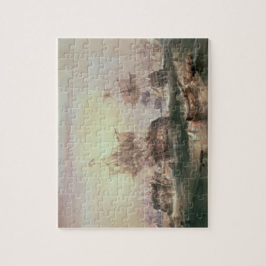 Slag om Trafalgar, 21 oktober 1805 Legpuzzel (Verticaal)