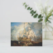 Slag om Trafalgar Briefkaart (Staand voorkant)