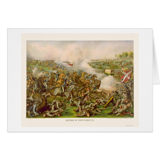 Slag om vijf vorken, VA 1865 (Voorkant Horizontaal)