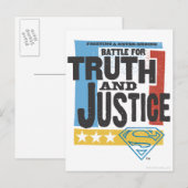 Slag om waarheid en rechtvaardigheid briefkaart (Voorkant / Achterkant)