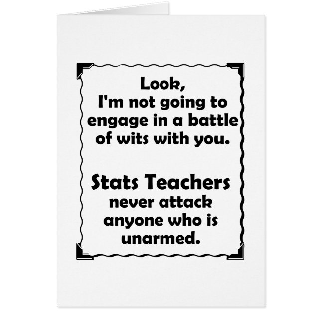 Slag om Wits Stats Teacher (Voorkant)