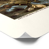 Slag op de Stone-rivier door Kurz en Allison 1891 Poster (Hoek)