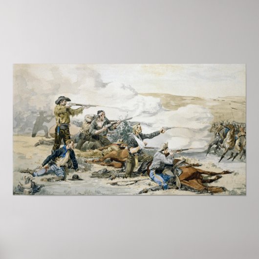 Slag op het eiland Beecher Poster (Voorkant)