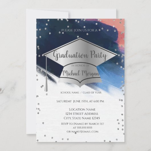 Slag penseel, Afstuderen Kaart (Voorkant)