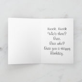 Slag-slag de Verjaardag van de Clown Kaart (Binnen)