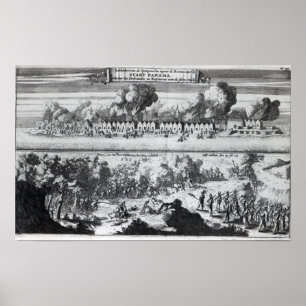 Slag tussen Buccaneers Poster