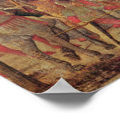 Slag tussen Darius en Alexander de Grote Poster (Hoek)