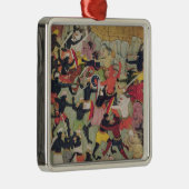 Slag tussen de Armies van Rama en Ravana Metalen Ornament (Rechts)