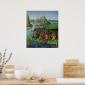 Slag tussen de Maccabees en de Bacchides Poster (Keuken)