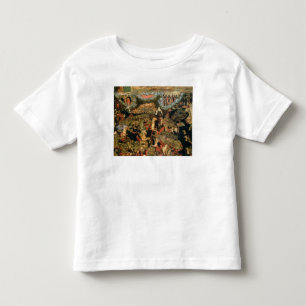 Slag tussen de Russische en de Tatar-troepen Kinder Shirts