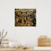 Slag tussen de Russische en de Tatar-troepen Poster (Keuken)