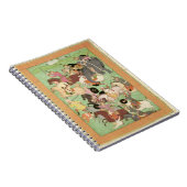 Slag tussen de troepen van Iran en Turan, illus Notitieboek (Rechterzijde)