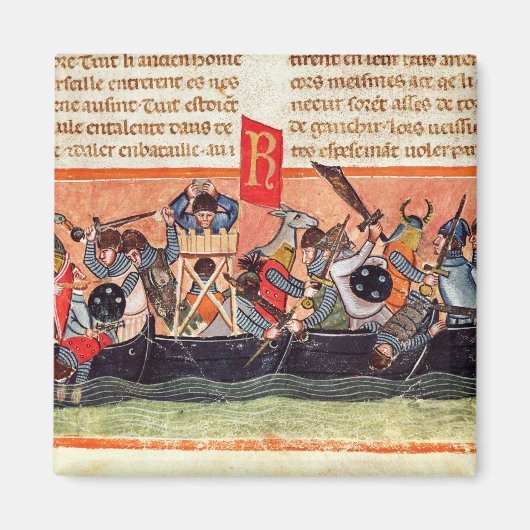 Slag tussen Romans en Gauls Magneet (Voorkant)