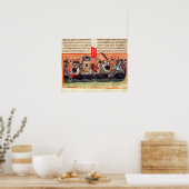 Slag tussen Romans en Gauls Poster (Keuken)