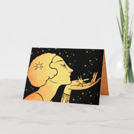 Slag u een Kus Feestdagen Kaart