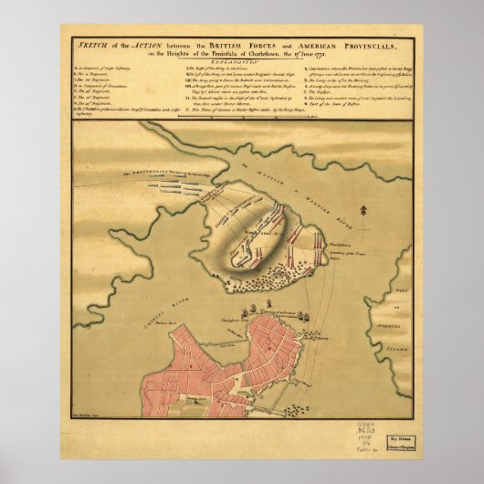 Slag van de Heuvel van de Bunker Poster (Voorkant)