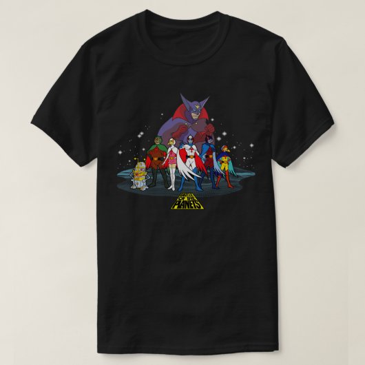 Slag van de Planeten Groep T-shirt (Design voorkant)