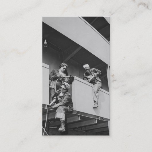 Slag van een schip verwijderen visitekaartje (Voorkant)