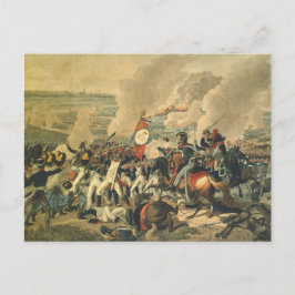 Slag van Leipzig Briefkaart