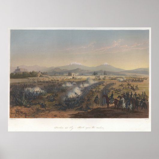 Slag van Molino del Rey Poster (Voorkant)