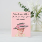 Slag van Verstand Briefkaart (Staand voorkant)