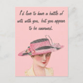 Slag van Verstand Briefkaart (Voorkant)