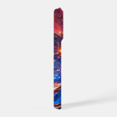 Slag voorbij de Blauwe Planeet iPhone Hoesje (Rechterkant)