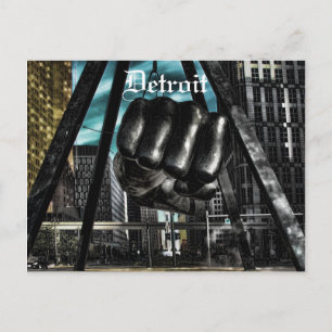 slagarm, Detroit Briefkaart