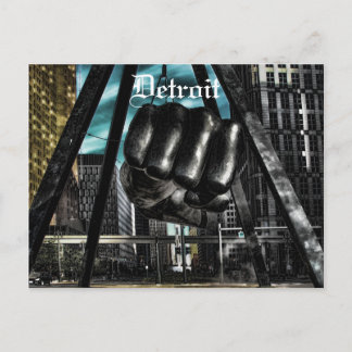 slagarm, Detroit Briefkaart