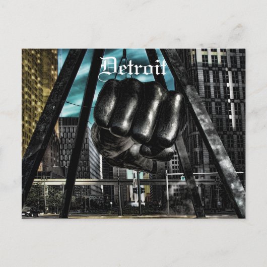 slagarm, Detroit Briefkaart (Voorkant)