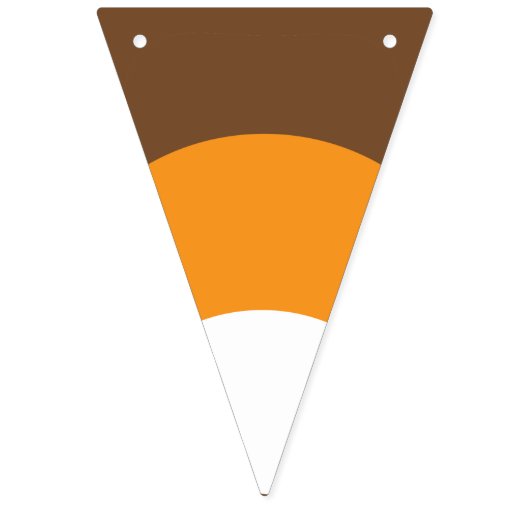 Slagbanner van Halloween Candy Corn Vlaggetjes (Derde vlag)