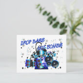 Slagbassins geen bommen briefkaart (Staand voorkant)