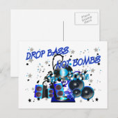 Slagbassins geen bommen briefkaart (Voorkant / Achterkant)