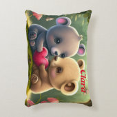 Slagdieren in liefde accent kussen (Voorkant(Verticaal))