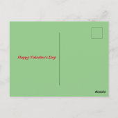 Slagdieren in liefde briefkaart (Achterkant)