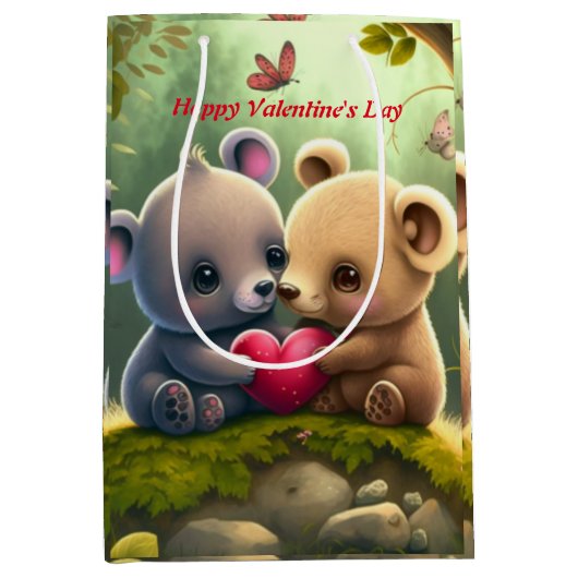 Slagdieren in liefde medium cadeauzakje (Voorkant)