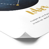 Slagdruk barbeel poster (Hoek)