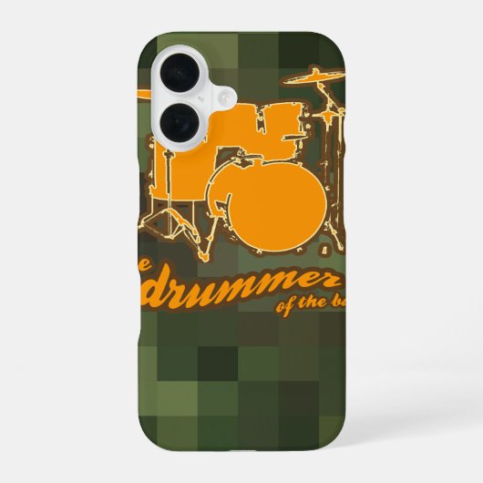 slagdrum iPhone 16 hoesje (Achterkant)