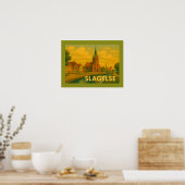 Slagelse Denemarken Toren Poster (Keuken)
