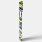 Slagen in bamboestijl, zacht parelgroen geel Case-Mate iPhone case (Achterkant / Rechts)